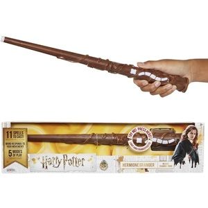 Harry Potter Hermione Granger Wizard Training Wand Cast 11 Spells Lights Sounds